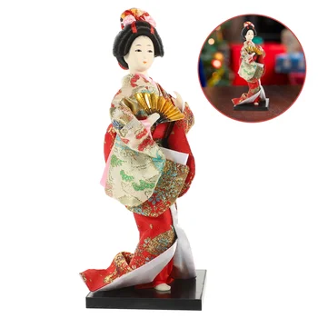 Домашний декор Nolitoy Модель куклы Гейши Кабуки Японское Кимоно Фигурка Майко Восточный автомобиль